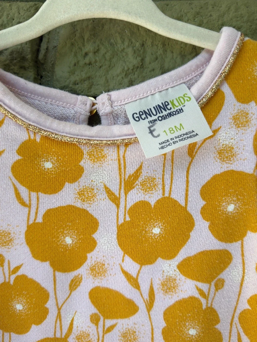 Toddler Floral Tunic - Picture 2 of 3